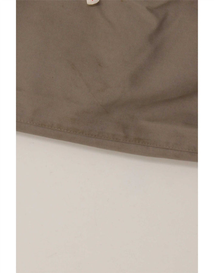 Jack Wolfskin Regnjakke til mænd UK 40/42 Large Grey Colourblock Polyester