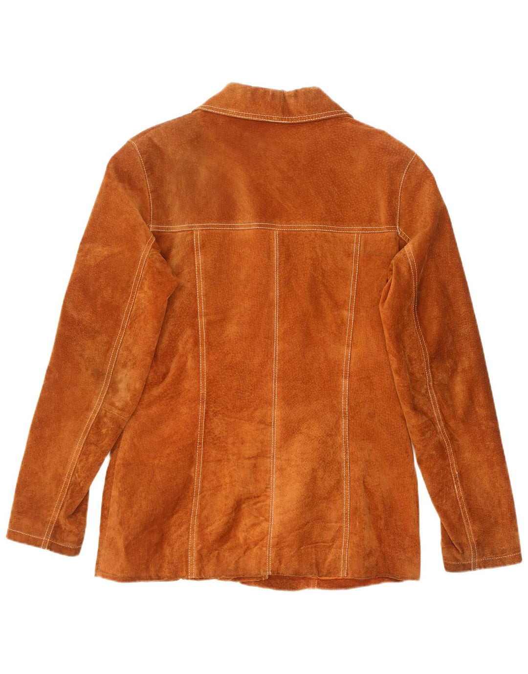 Gipsy Dame Ruskindsjakke UK 14 Medium Brun Læder