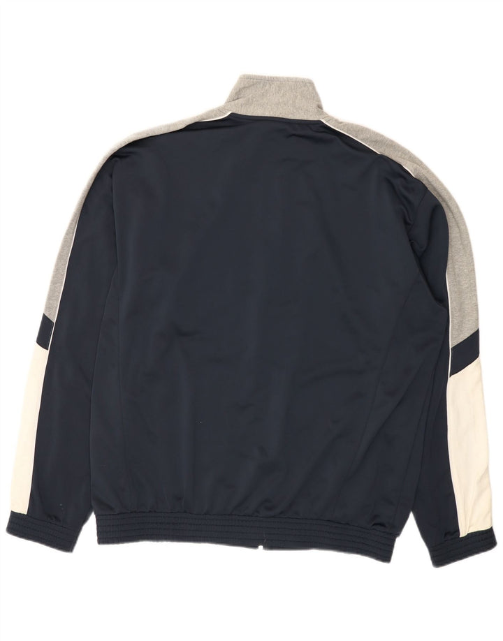 Champion Træningsdragt til mænd Topjakke XL Marineblå Colourblock Polyester