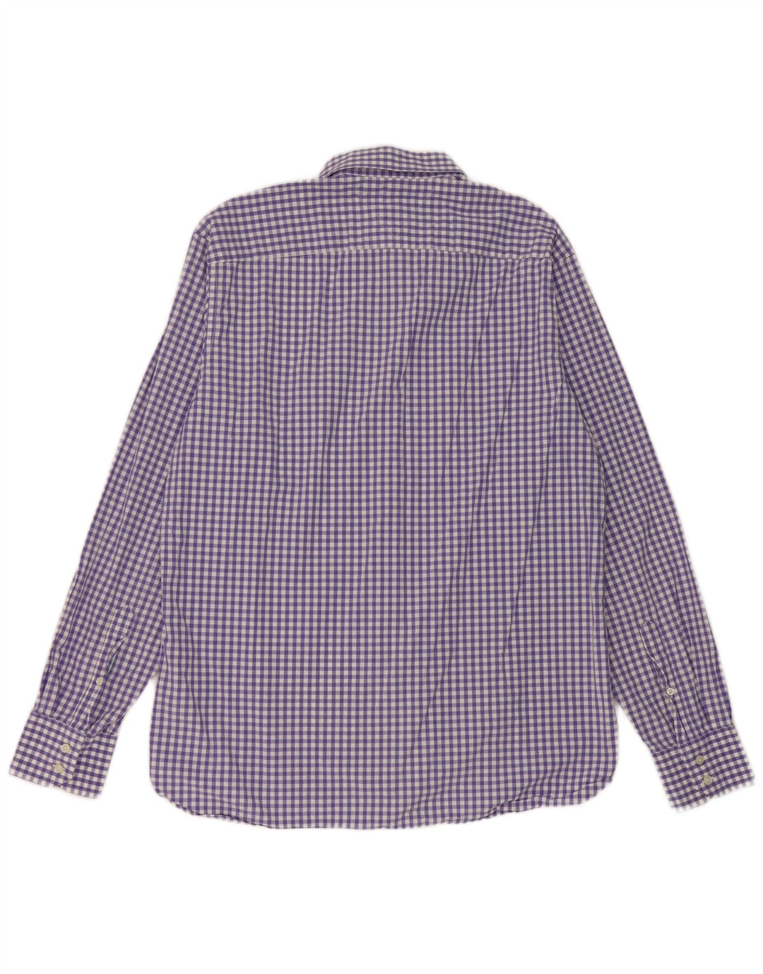 Tommy Hilfiger Herreskjorte Large Lilla Ternet Bomuld