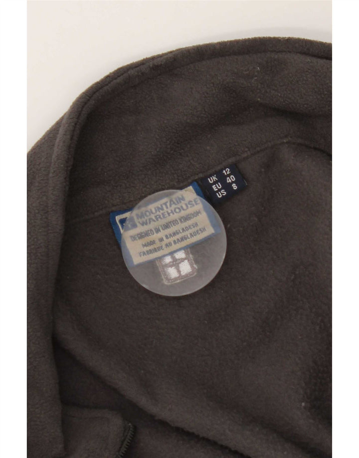 Mountain Warehouse Dame Fleecejakke UK 12 Medium Grå