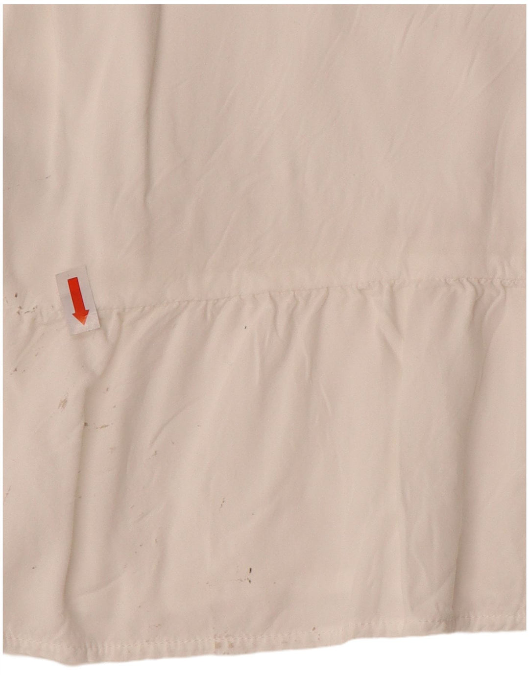 Levi's Dame ærmeløs bluse Top UK 10 Small White Rayon