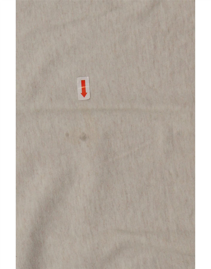 CREW CLOTHING Herre T-Shirt Top Stor Hvid Flecked