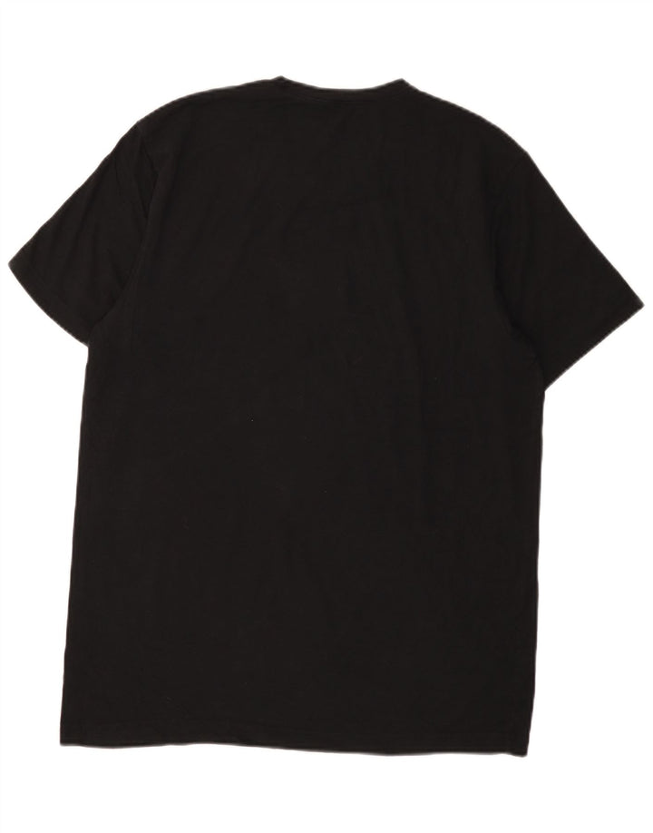 NAUTICA Herre T-Shirt Top Stor Sort Bomuld