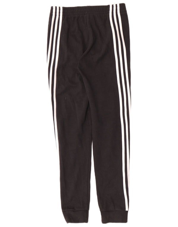 Adidas Drenge Træningsdragt Bukser Joggers 13-14 År Stor Sort Bomuld