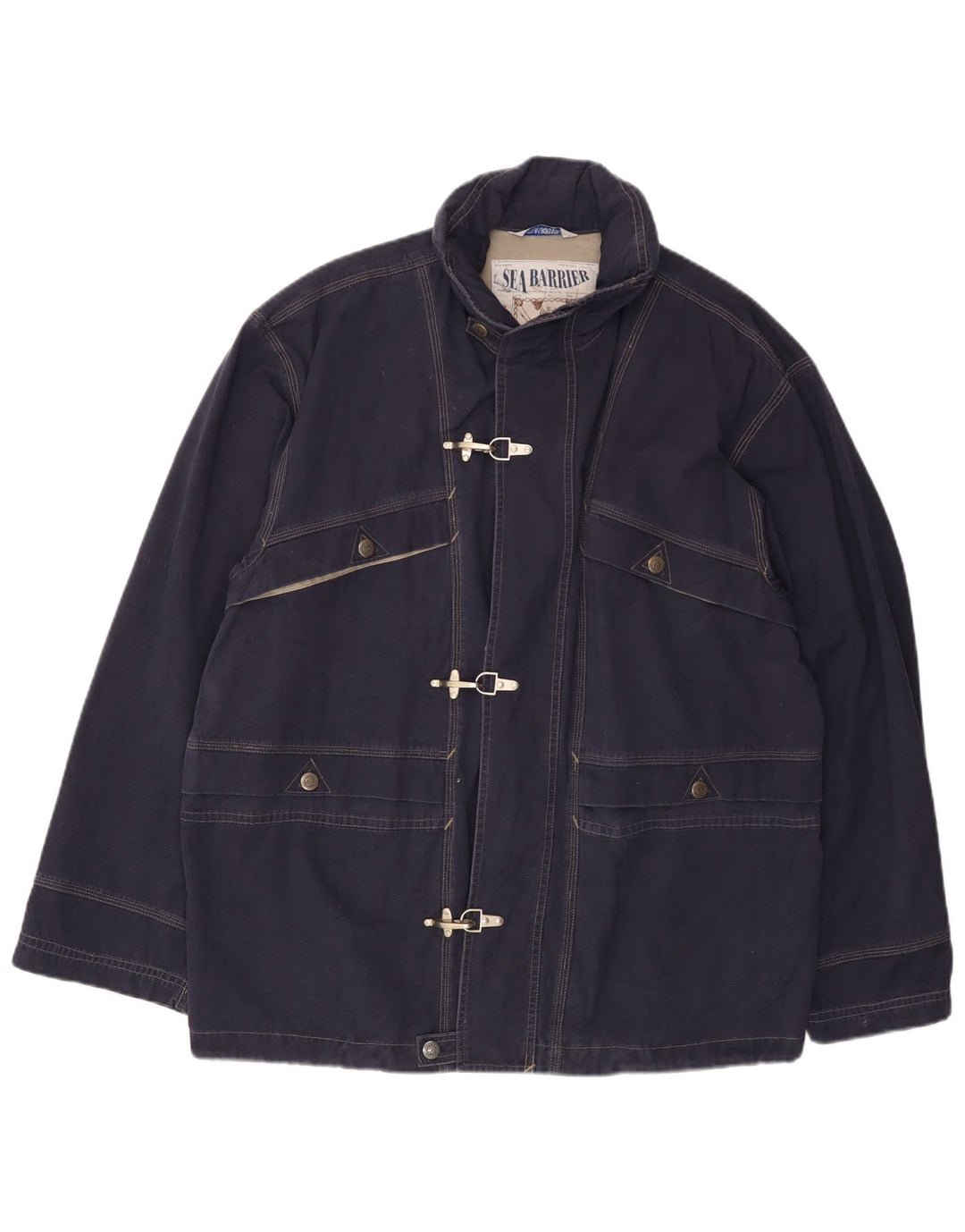 Sea Barrier Herre Utility Jacket UK 40 Large Navy Blue