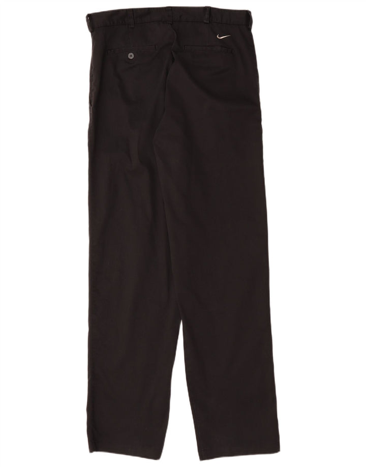Nike Herre-Pegged Chino-bukser W34 L34 Marineblå