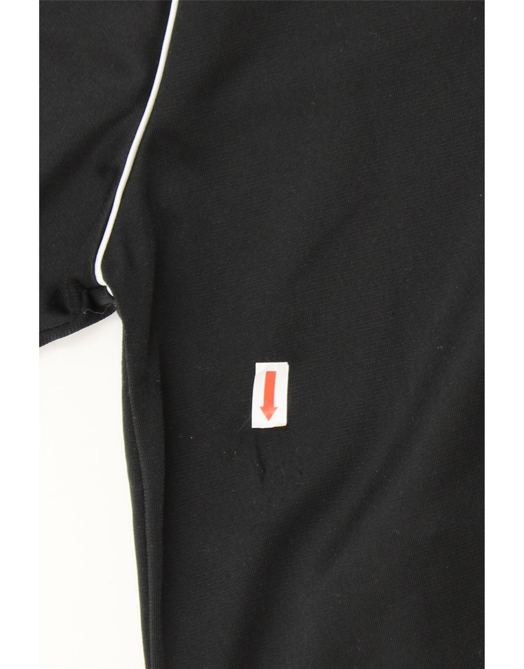 ADIDAS Girls Tracksuit Top Jacket 13-14 Years Black Polyester Vintage Adidas and Second-Hand Adidas from Messina Hembry 