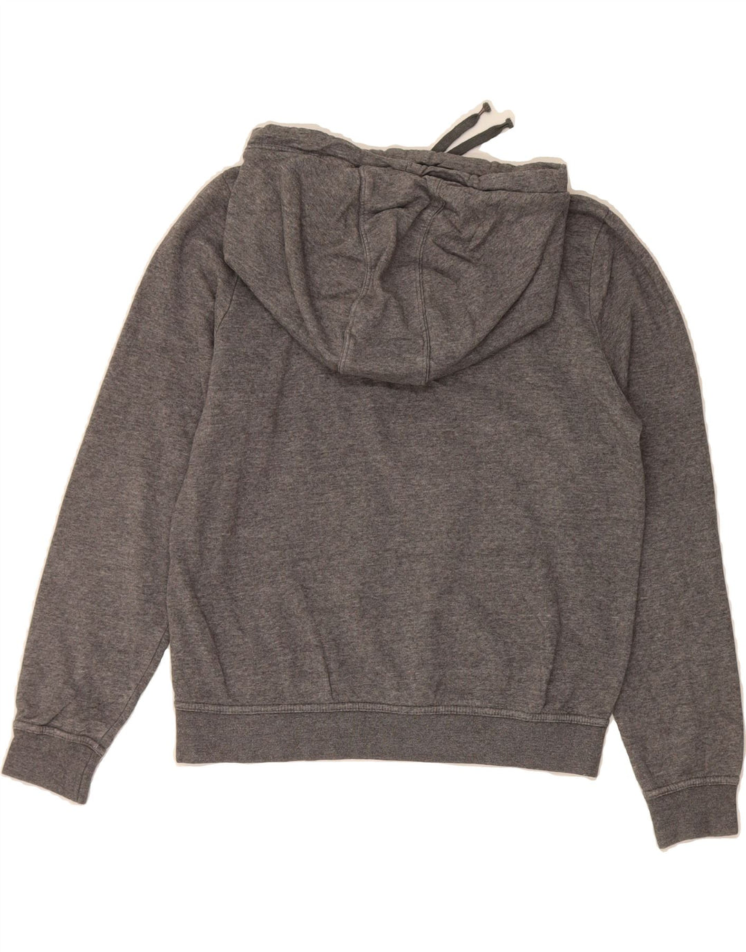 NIKE Womens Oversized Hoodie Jumper UK 10 Small Grey Cotton Vintage Nike and Second-Hand Nike from Messina Hembry 