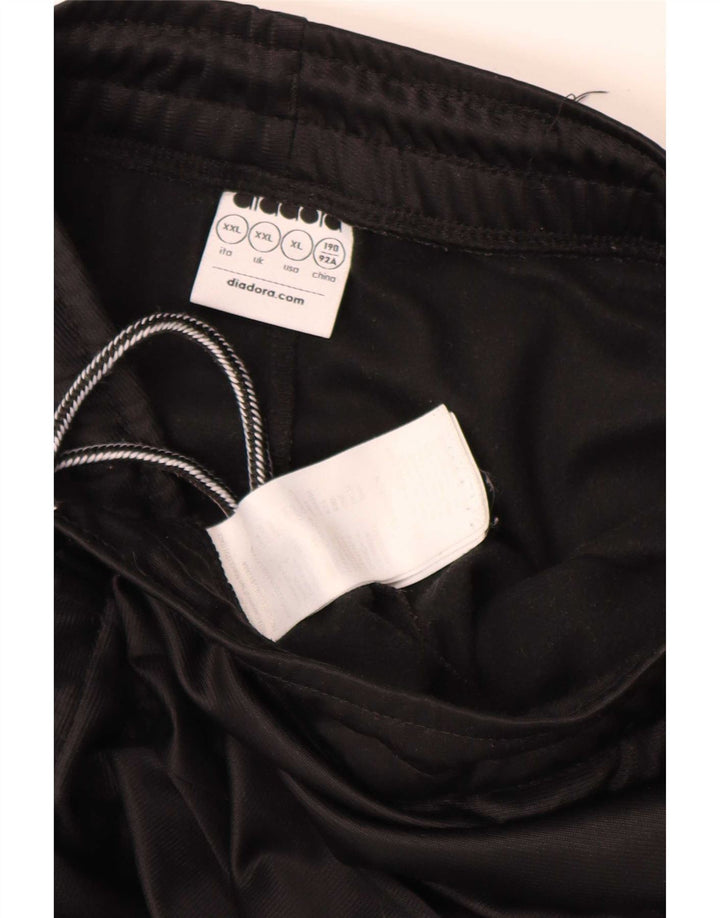 Diadora Herre træningsdragt Bukser Joggers 2XL Sort Polyester