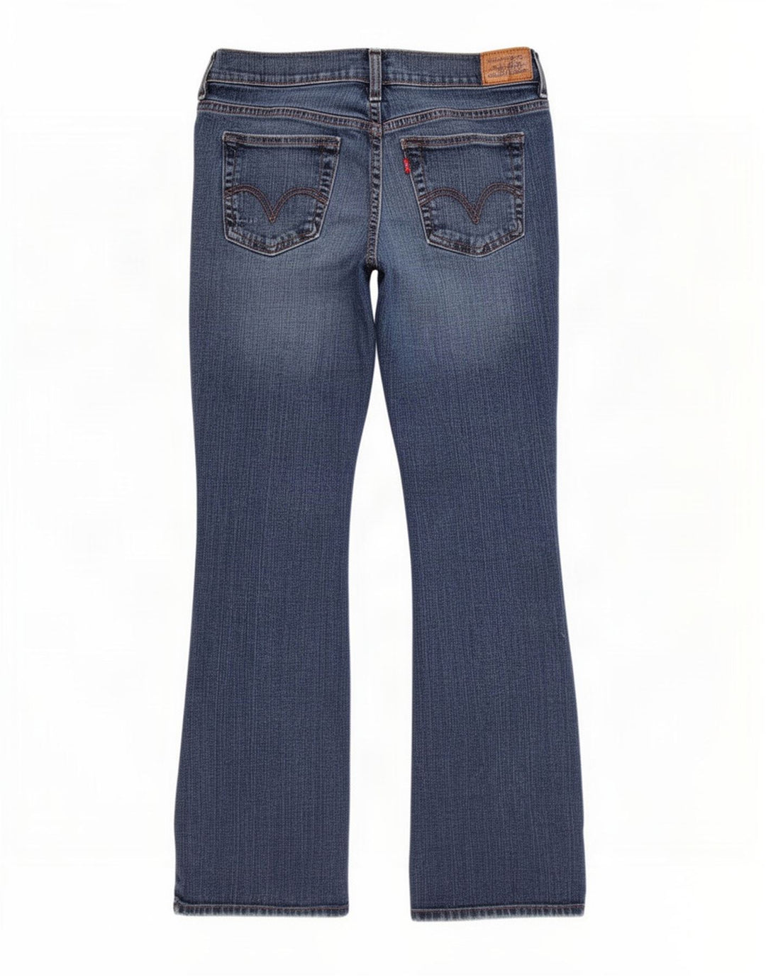 Levi's Dame 515 Bootcut Jeans US 8 Medium W30 L31 Blå Bomuld