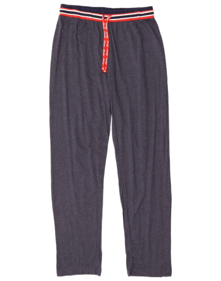 Ellesse Herre træningsdragt Bukser Large Navy Blue Flecked Bomuld