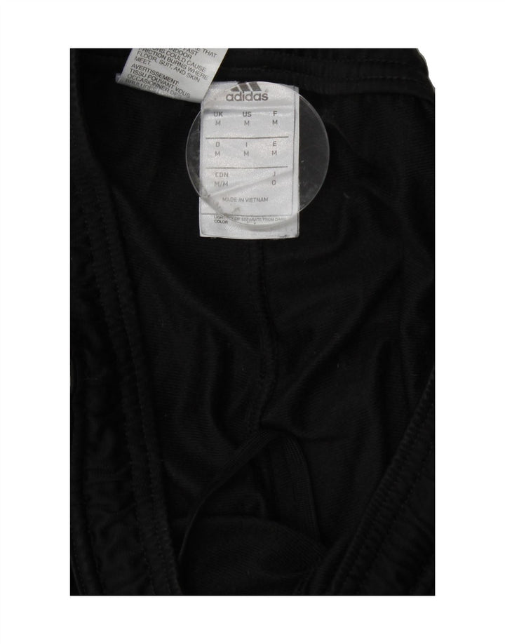 ADIDAS Mens Tracksuit Trousers Joggers Medium  Black Polyester Vintage Adidas and Second-Hand Adidas from Messina Hembry 