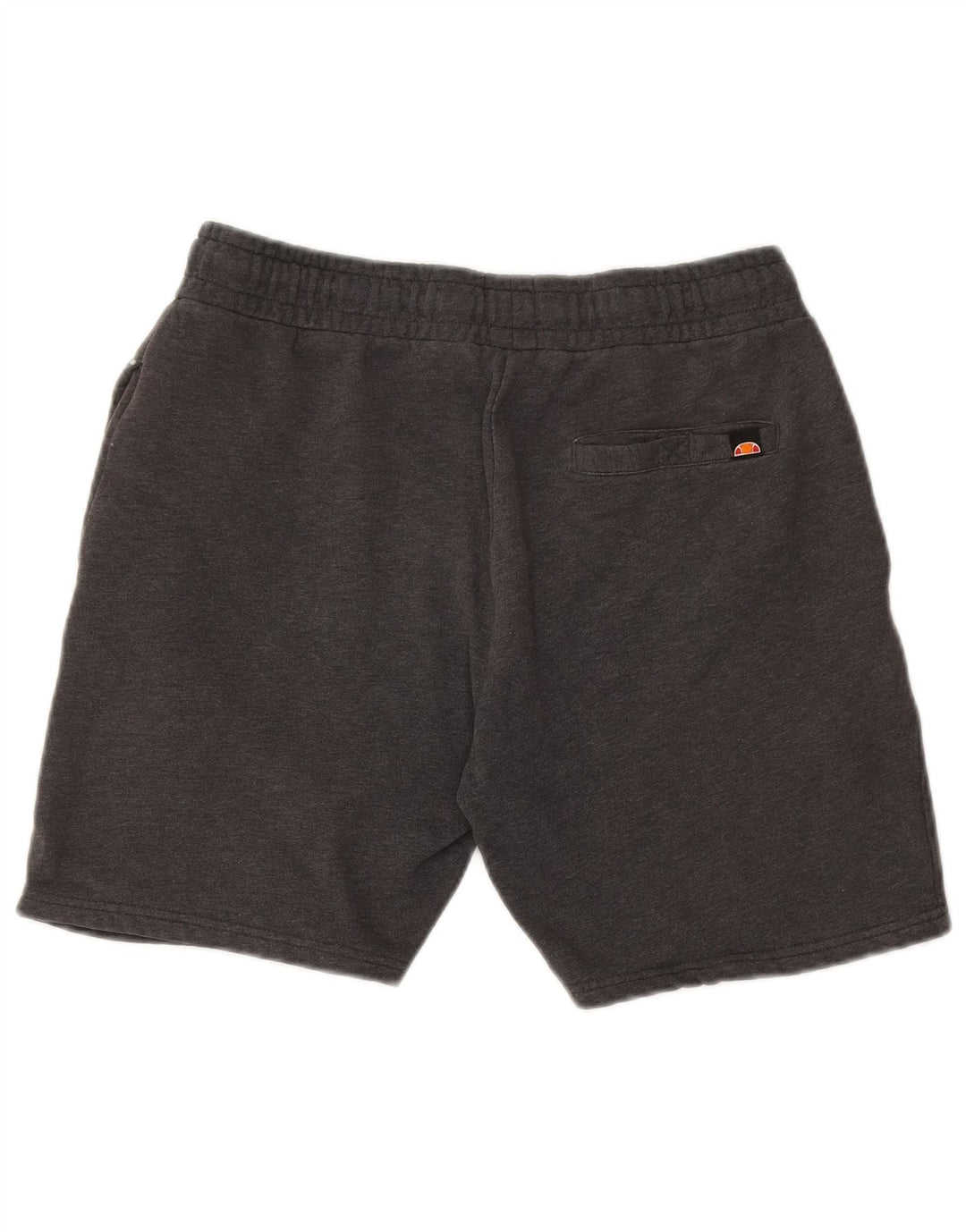 ELLESSE Mens Graphic Sport Shorts Medium Grey Cotton