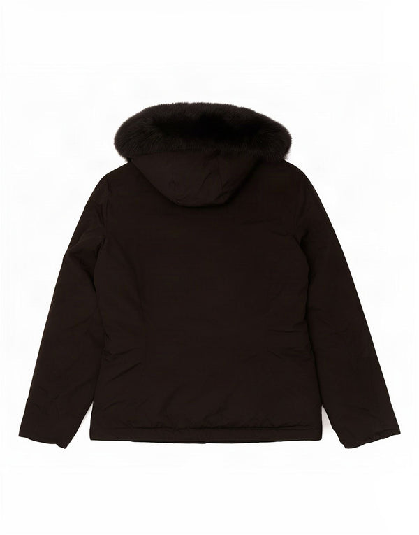 Refrigiwear Womens Hooded Parka Jacket IT 48 Large Black