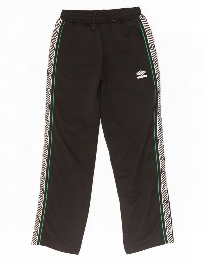 Umbro Herre grafisk træningsdragt Bukser Large Black Colourblock Polyester