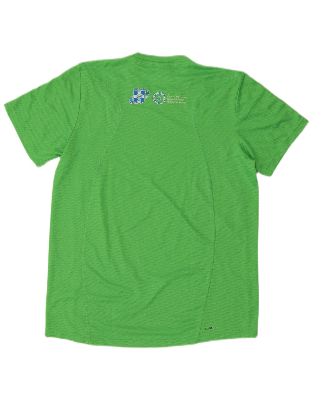 Adidas Herre Aohna grafisk T-shirt top mellemgrøn polyester