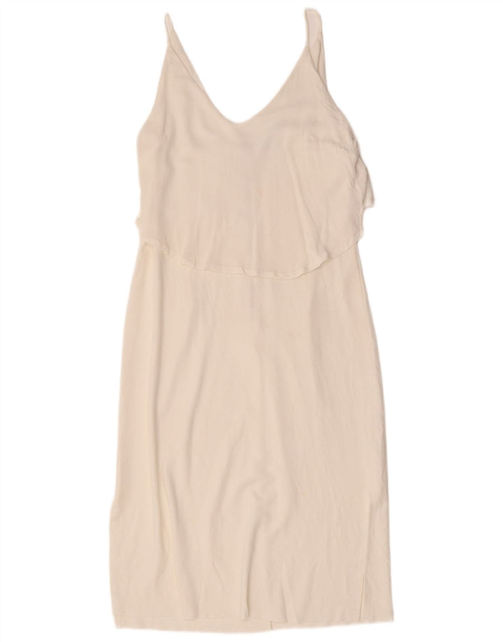 Zara Dame Slip Dress UK 14 Large White