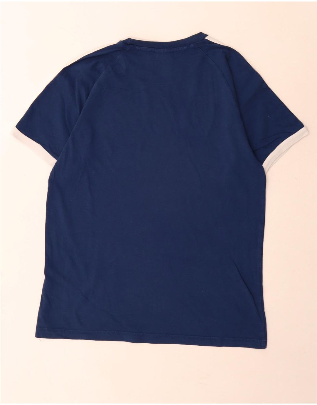 Adidas herre T-shirt top mellem marineblå bomuld