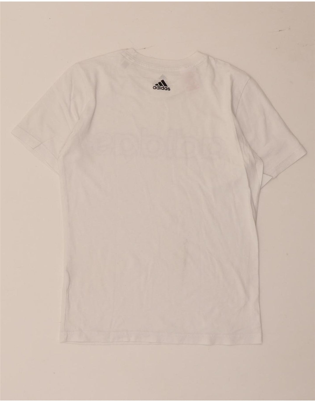 Adidas drenge grafisk t-shirt top 11-12 år hvid