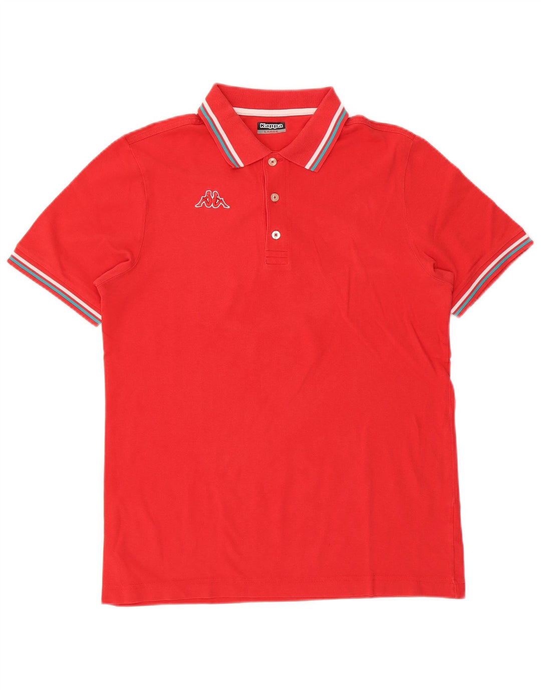 Kappa herre polo skjorte stor rød