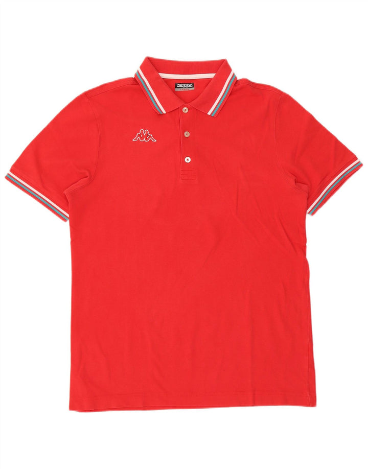 Kappa herre polo skjorte stor rød