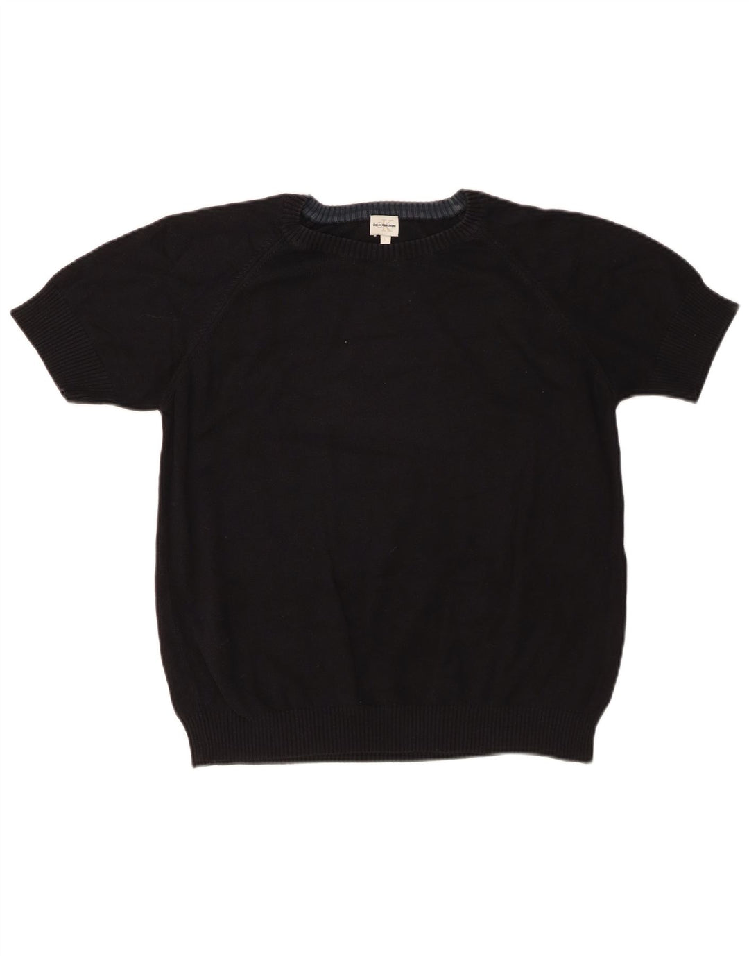 CALVIN KLEIN Dame sweater med rund hals DK 16 Stor Sort