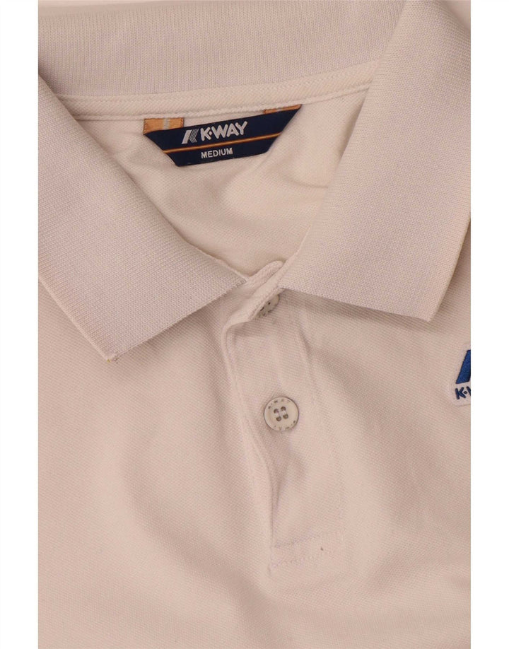 K-Way Herre poloshirt Medium White