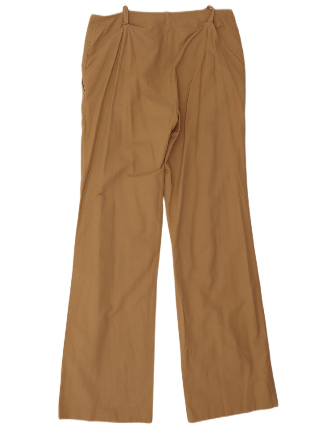 Stefanel Dame Bootcut Chino Bukser IT 44 Medium W30 L32 Khaki Bomuld