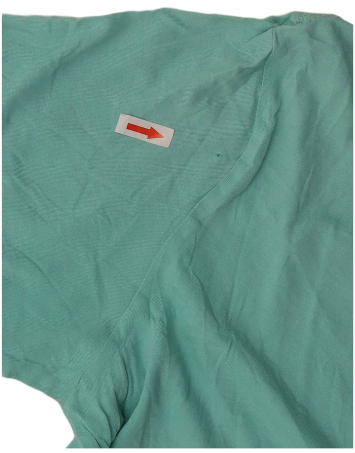 Champion Herre T-Shirt Top Medium Grøn Bomuld