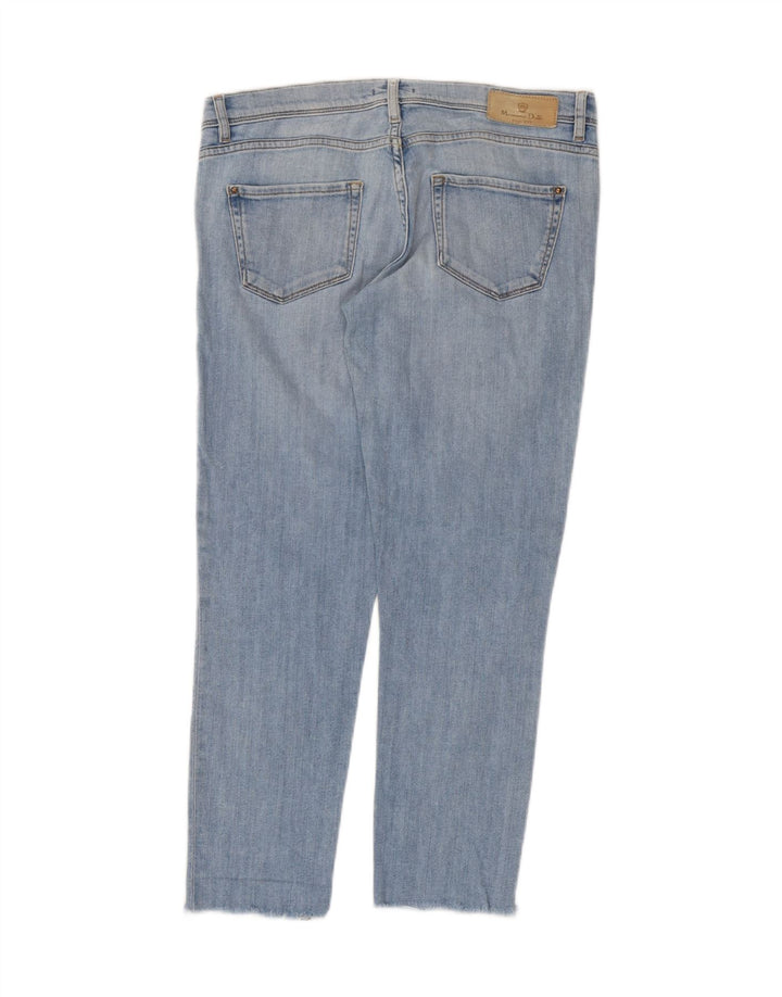 MASSIMO DUTTI Womens Slim Jeans W28 L26 Blue Cotton Vintage Massimo Dutti and Second-Hand Massimo Dutti from Messina Hembry 
