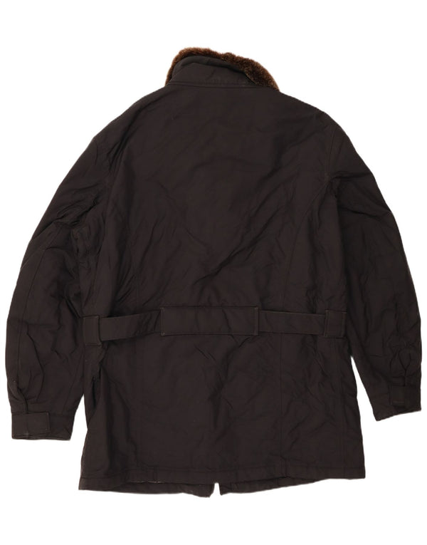 Refrigiwear Herre Regular Fit Windbreaker Jacket UK 44 2XL Sort Nylon