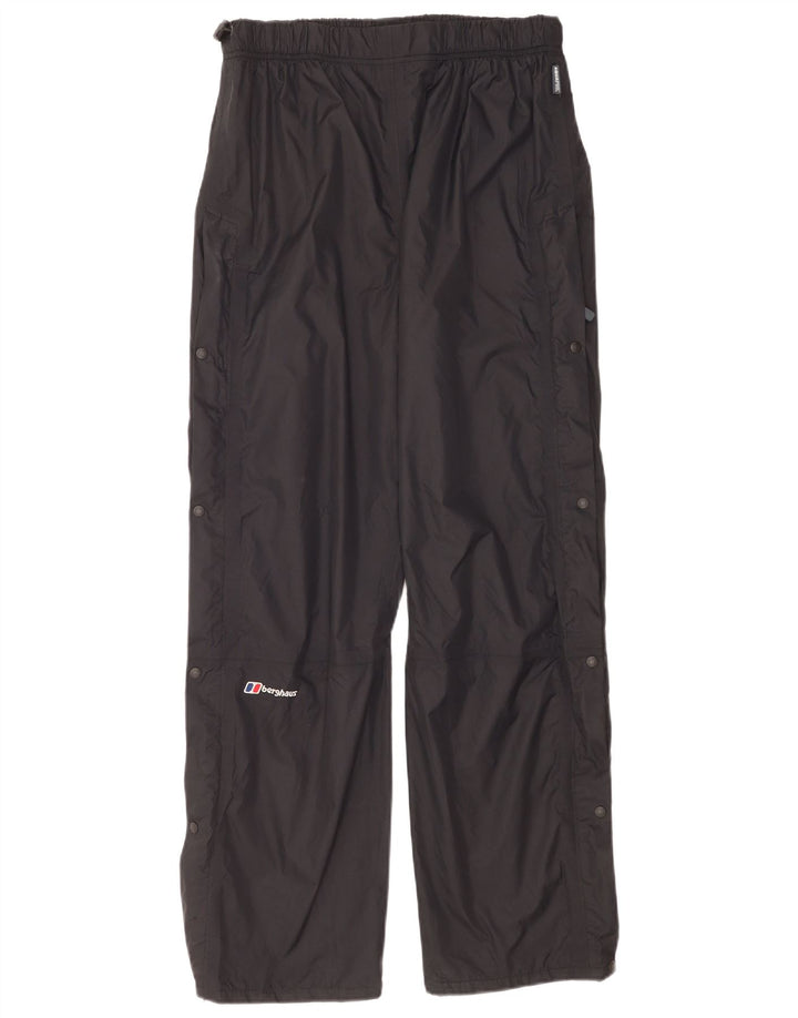 Berghaus Womens Regular Waterproof Trousers UK 16 Large Black Nylon