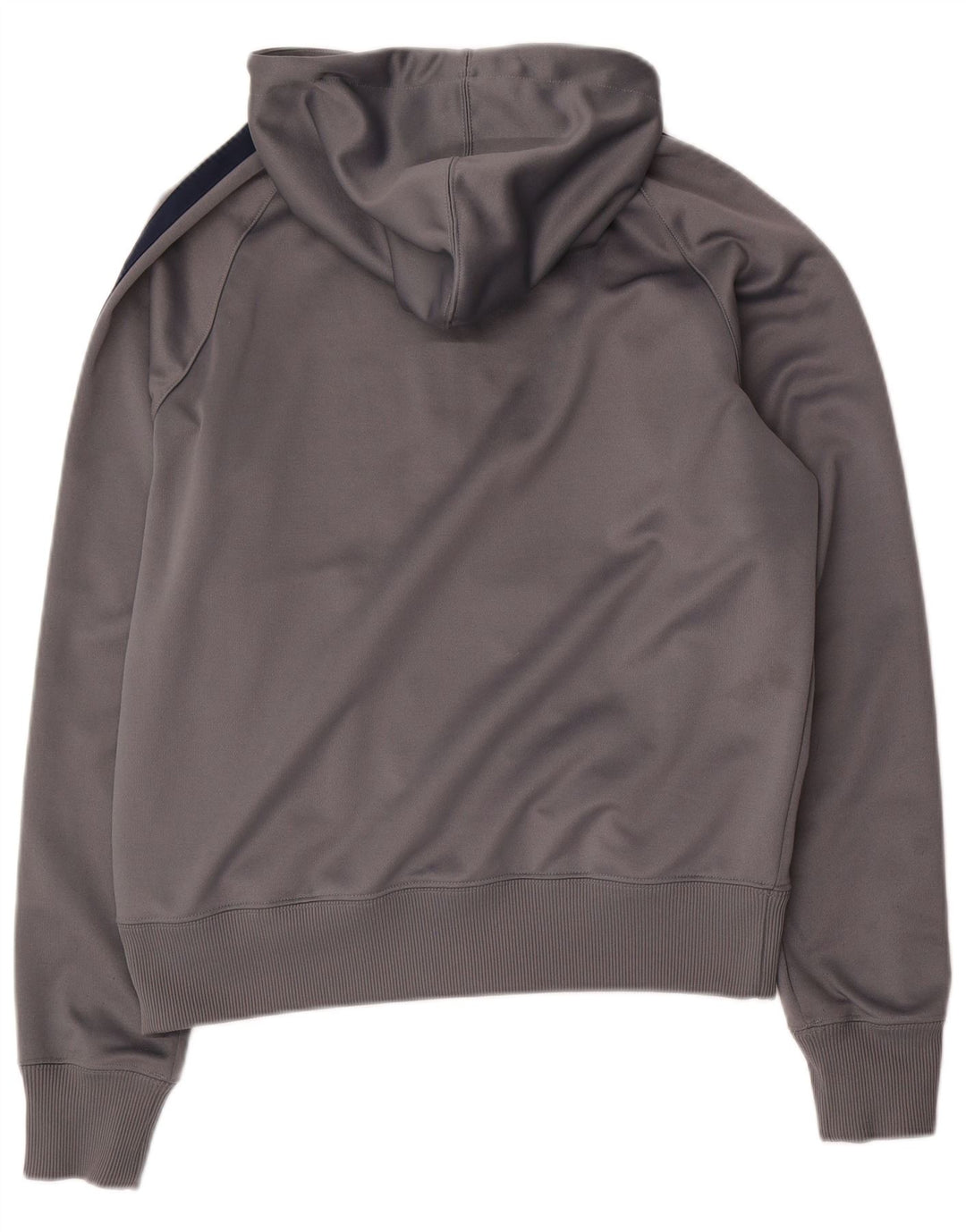 Nike hættetrøje med lynlås til mænd mellemgrå Colourblock Polyester