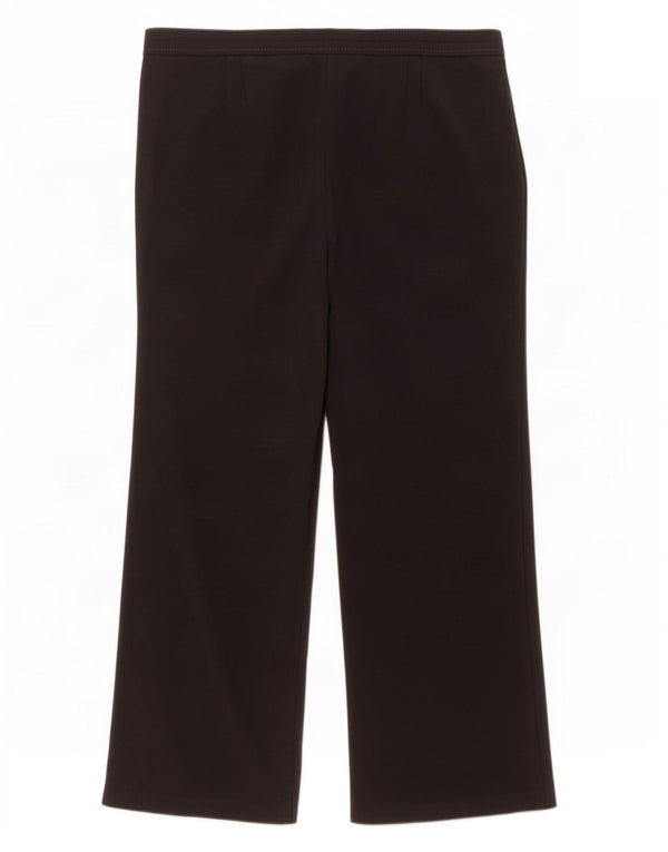 Marks & Spencer Kvinder Casual Bukser med brede ben, UK 16 Large W34 L29 Sort