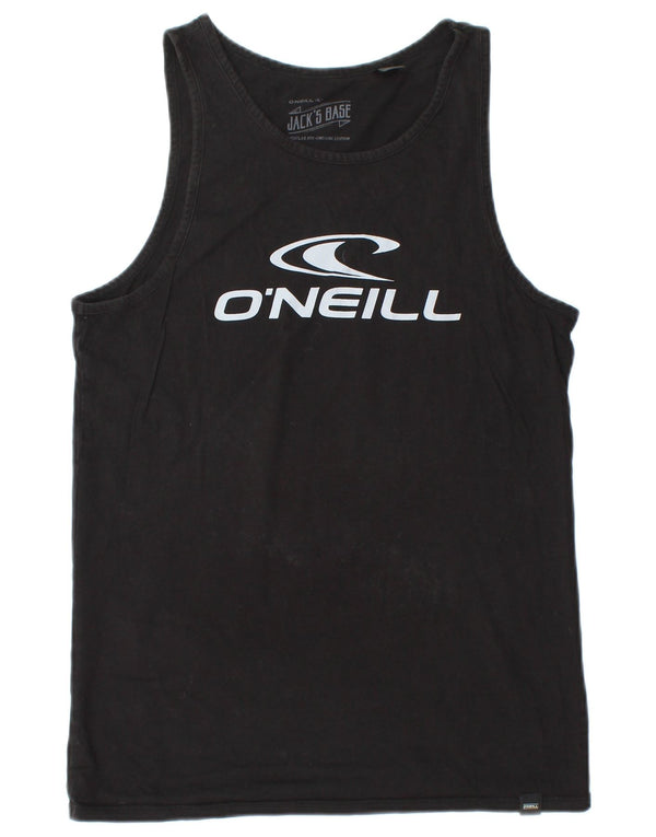 O'NEILL Herre Regular Fit Grafisk Vest Top Lille Sort Bomuld