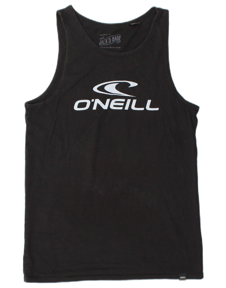 O'NEILL Herre Regular Fit Grafisk Vest Top Lille Sort Bomuld