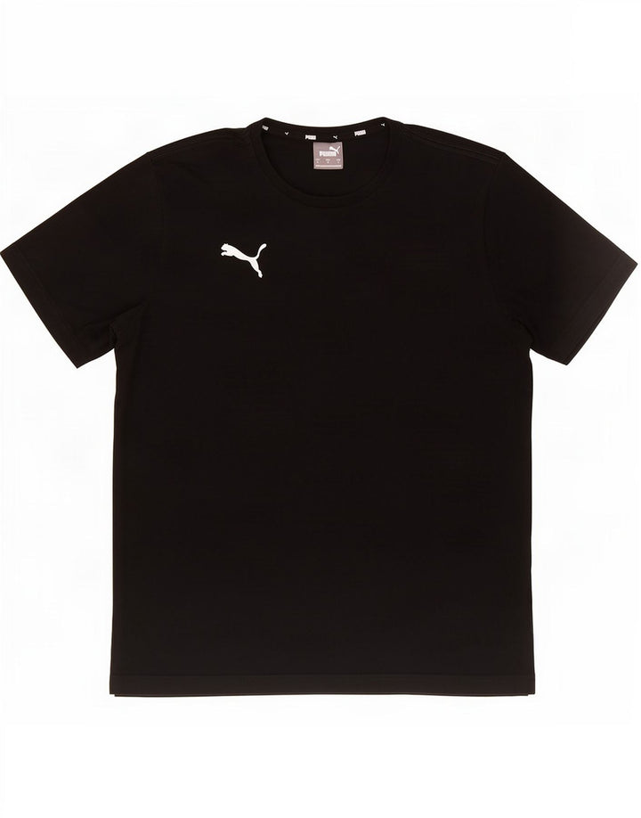 Puma Herre T-Shirt Top Stor Sort Bomuld