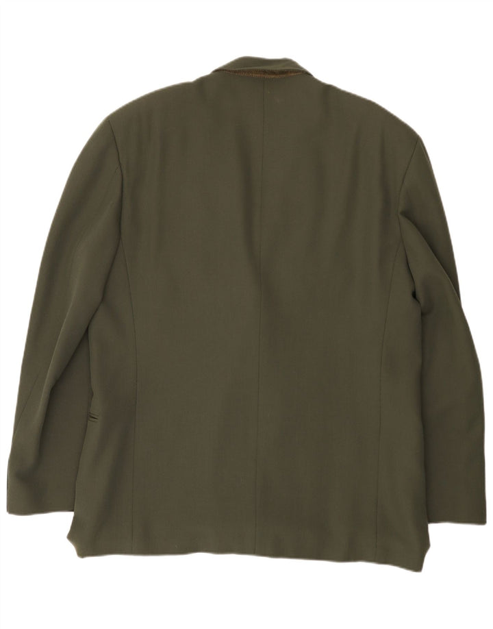 Mille Miglia Herre Double Breasted Blazer Jacket UK 40 Large Green