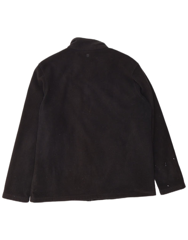 Mountain Warehouse Herre Fleecejakke UK 42 XL Sort Polyester