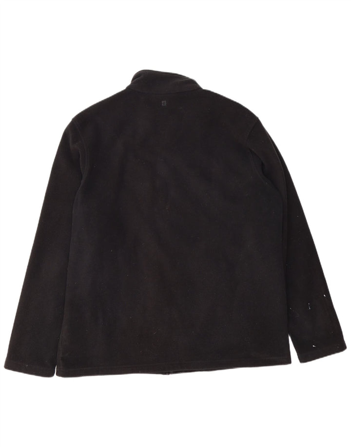 Mountain Warehouse Herre Fleecejakke UK 42 XL Sort Polyester