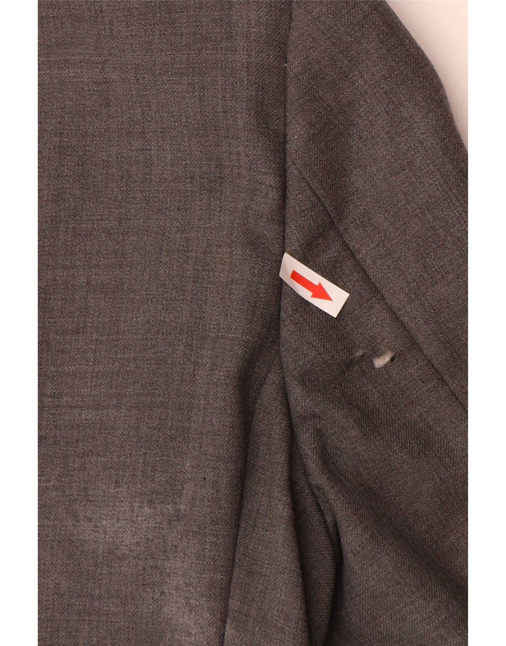 Marks & Spencer Herre 3-knaps blazerjakke UK 38 Medium Grey New Wool