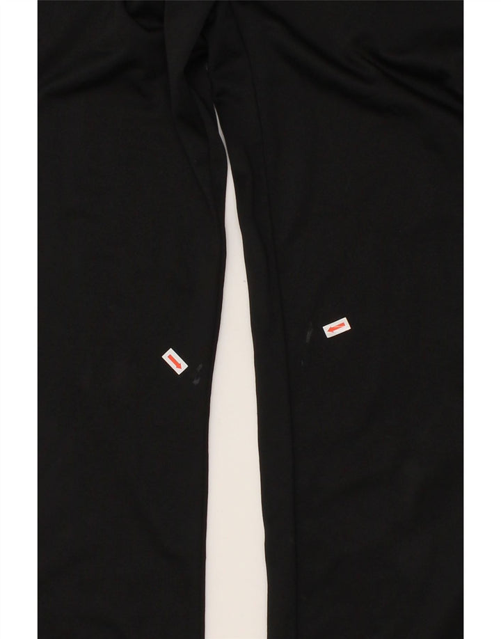 KAPPA Womens Tracksuit Trousers UK 14 Large Black Polyester Vintage Kappa and Second-Hand Kappa from Messina Hembry 