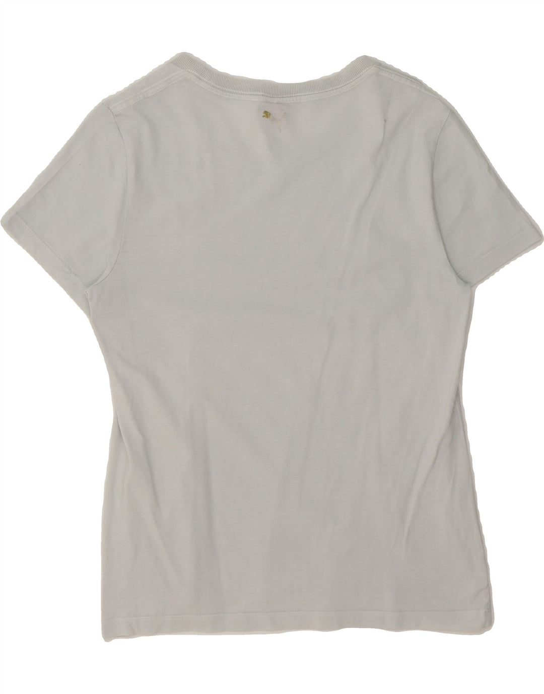 PUMA Womens T-Shirt Top UK 16 Large Blue Vintage Puma and Second-Hand Puma from Messina Hembry 