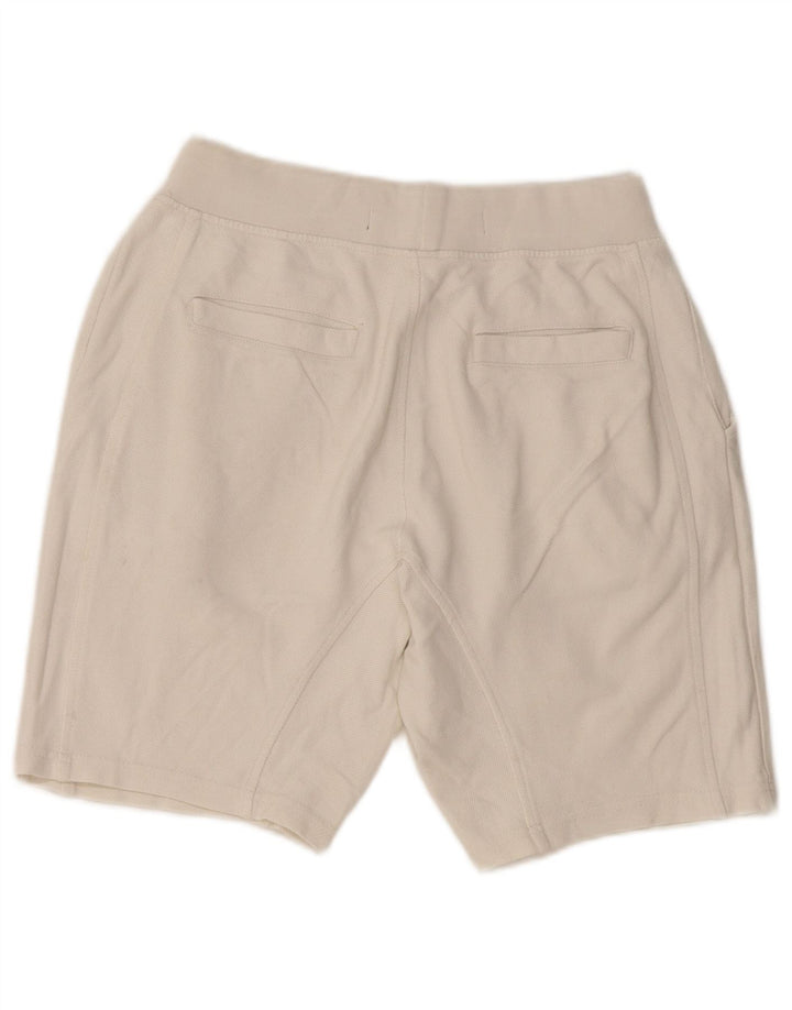 Zara Herre Chino Shorts Medium W31 Hvid Bomuld