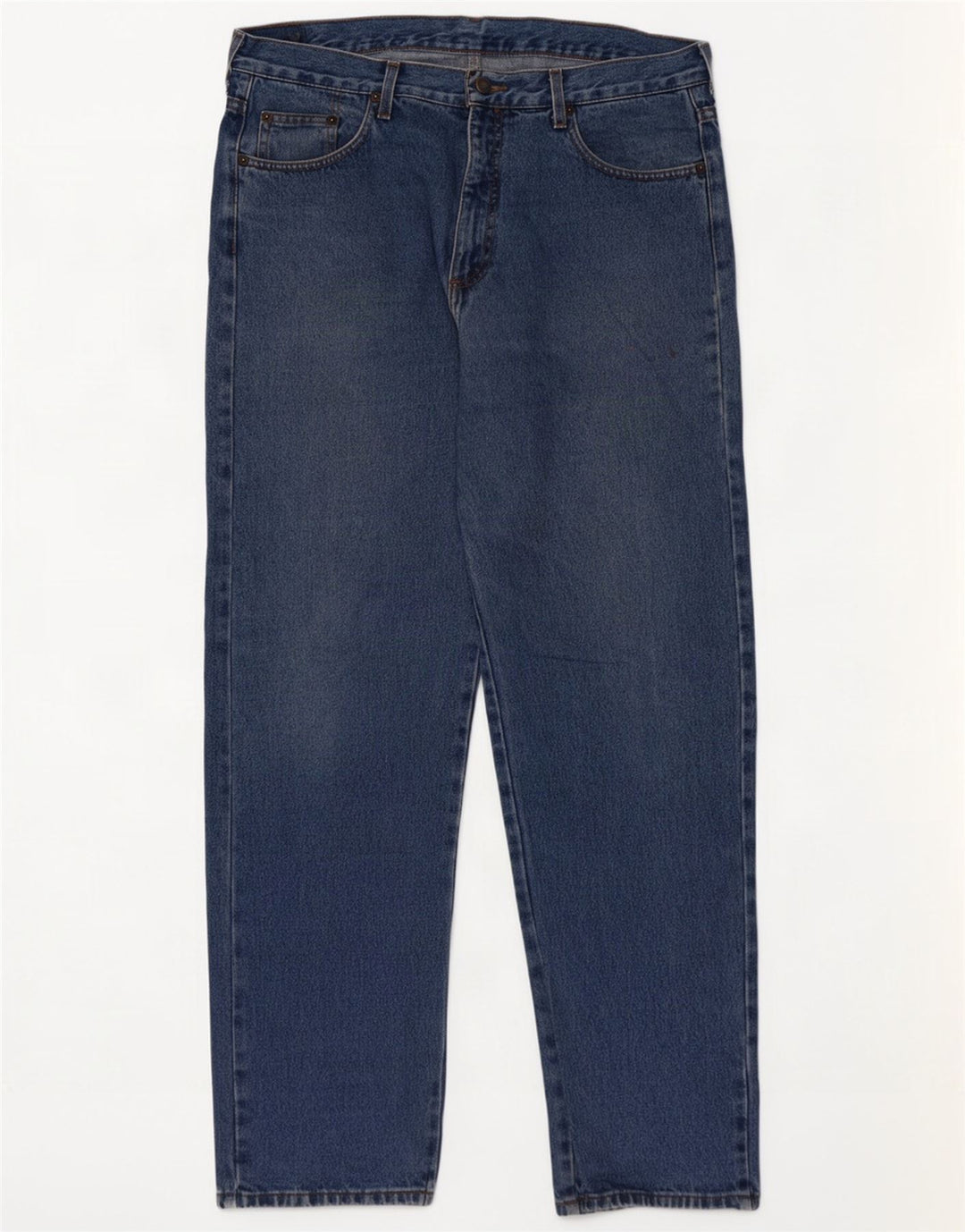 Lee Cooper Straight Jeans til mænd W38 L32 Blå Bomuld