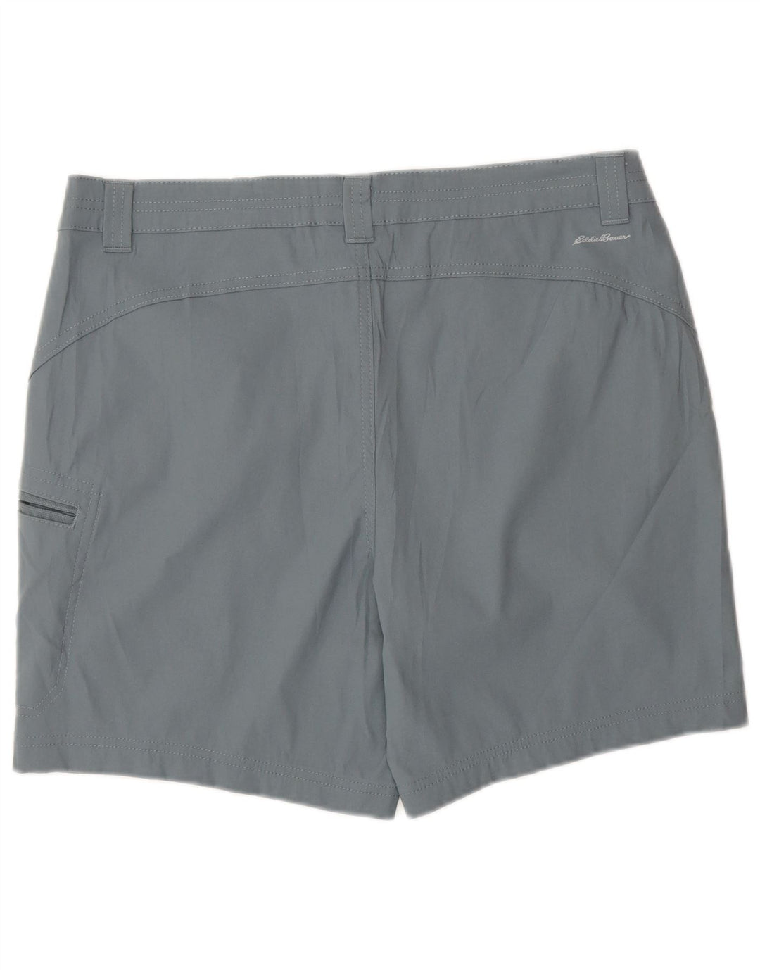 Eddie Bauer Dame Cargo Shorts US 12 Large W34 Grå Nylon Sports