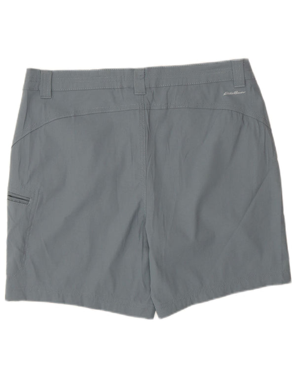 Eddie Bauer Dame Cargo Shorts US 12 Large W34 Grå Nylon Sports