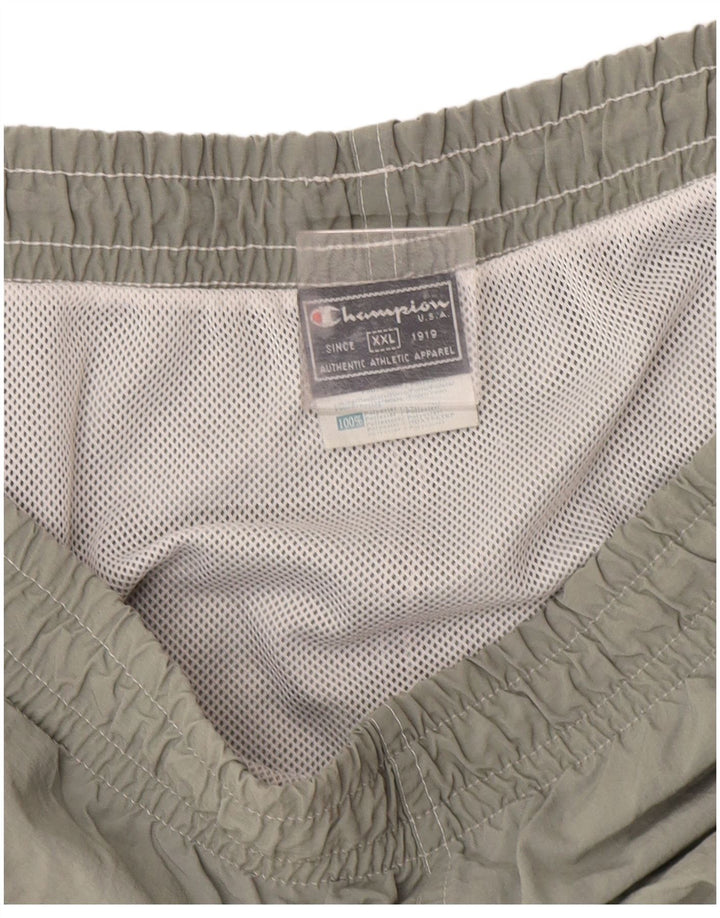 Champion Herre svømmeshorts 2XL Grå Colourblock Polyamid
