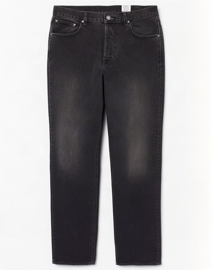 Calvin Klein Herre Tapered Jeans W32 L31 Sort Bomuld